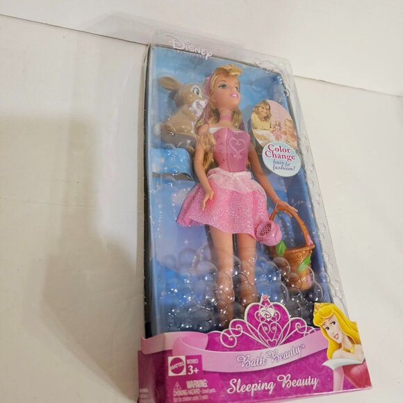 Barbie Bath Beauty Sleeping beauty Doll 2007 Mattel No M3983 NRFB - Picture 7 of 7
